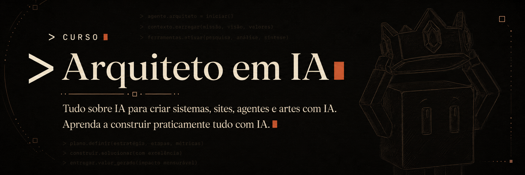 Banner do curso Arquiteto em IA